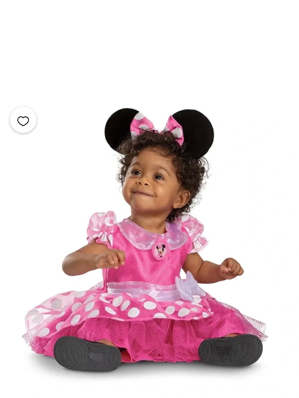 Disney Minnie Mouse Costume for Infant, Pink , Size 12-18 Months.